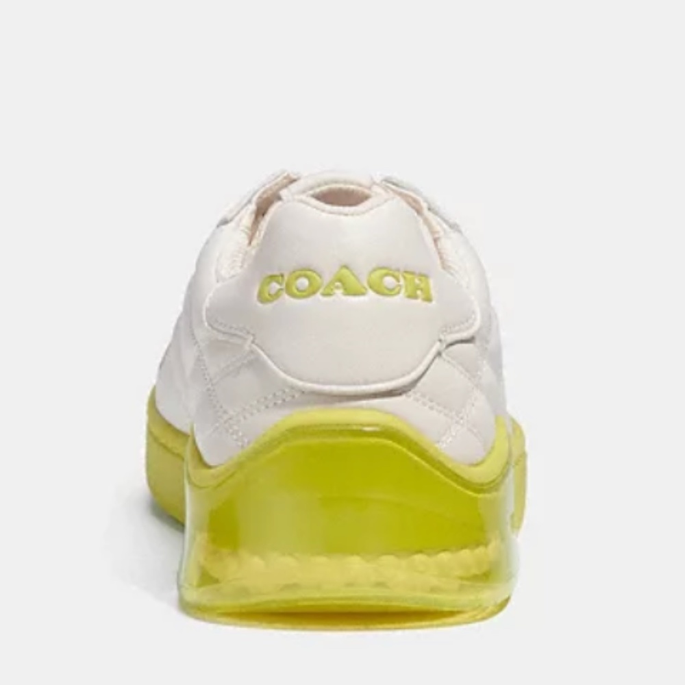 New Coach Men's Citysole Court White Sneakers - Picture 3 of 8